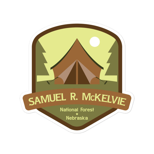 Samuel R. McKelvie National Forest – Nebraska Bubble-free stickers