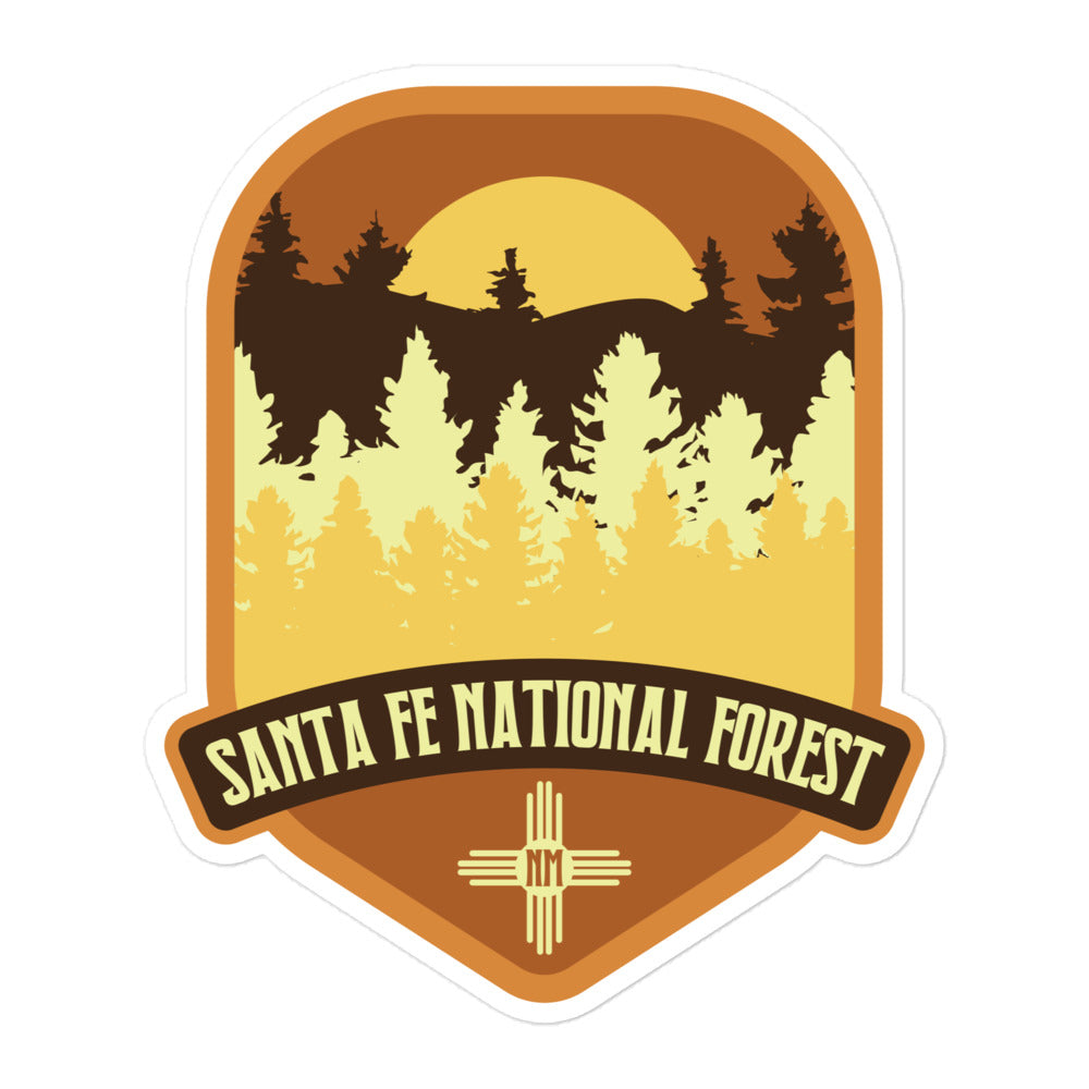 Santa Fe National Forest – New Mexico Bubble-free stickers