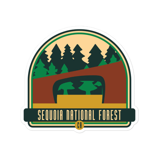 Sequoia National Forest – California Bubble-free stickers