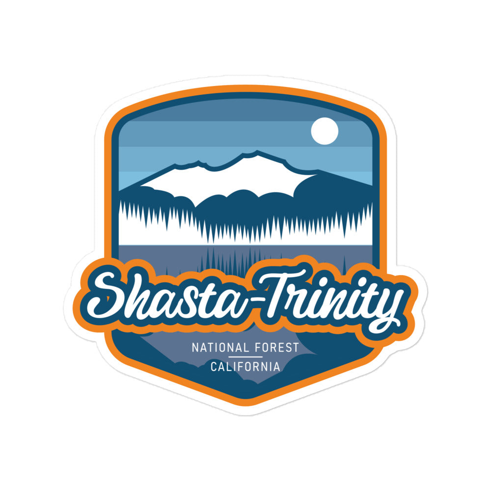 Shasta-Trinity National Forest - California Bubble-free stickers