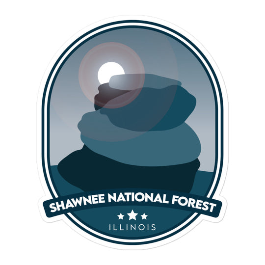 Shawnee National Forest - Illinois Bubble-free stickers