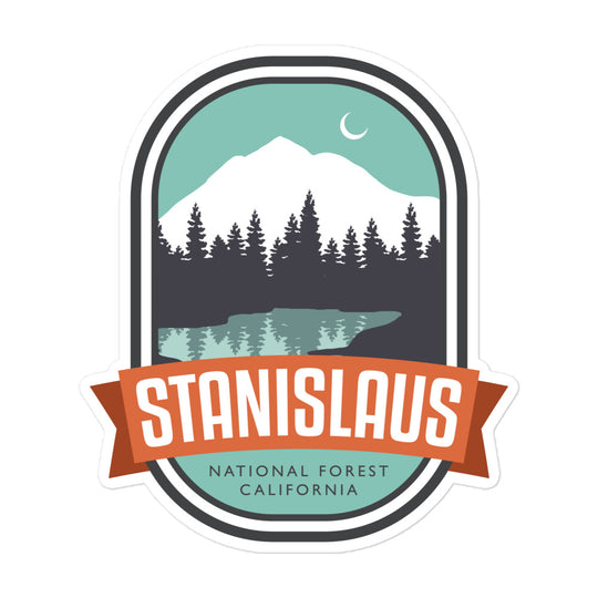 Stanislaus National Forest - California Bubble-free stickers