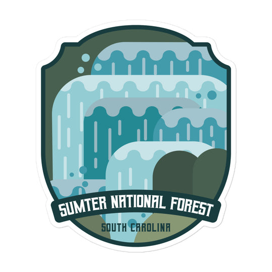 Sumter National Forest - South Carolina Bubble-free stickers