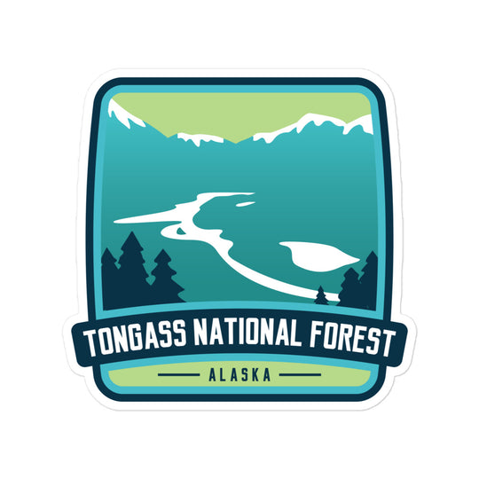 Tongass National Forest - Alaska Bubble-free stickers