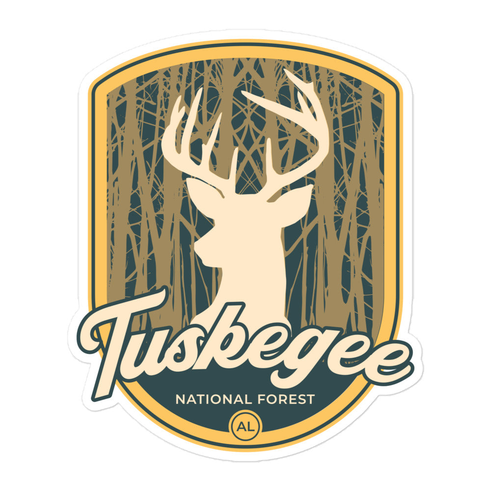 Tuskegee National Forest - Alabama Bubble-free stickers