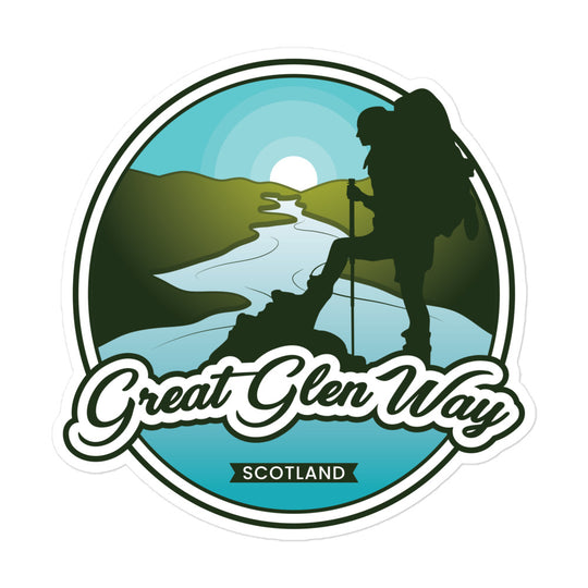 Great Glen Way stickers – Scotland Hiker Souvenir