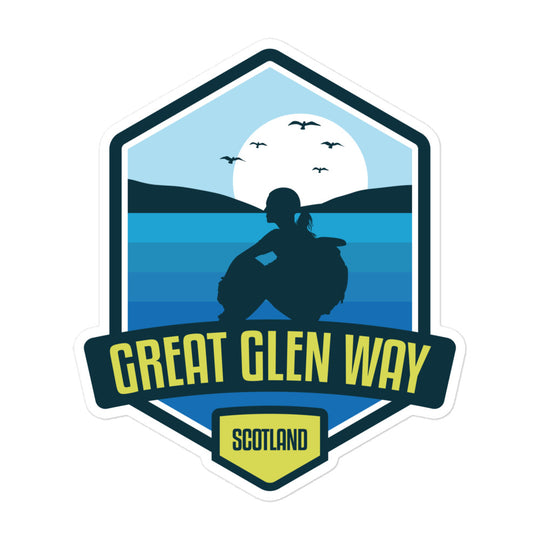 Great Glen Way stickers – Scotland Hiker Souvenir