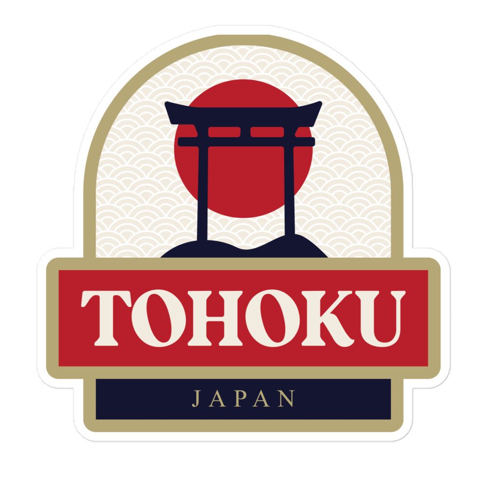 Tohoku – Japan Bubble-free stickers