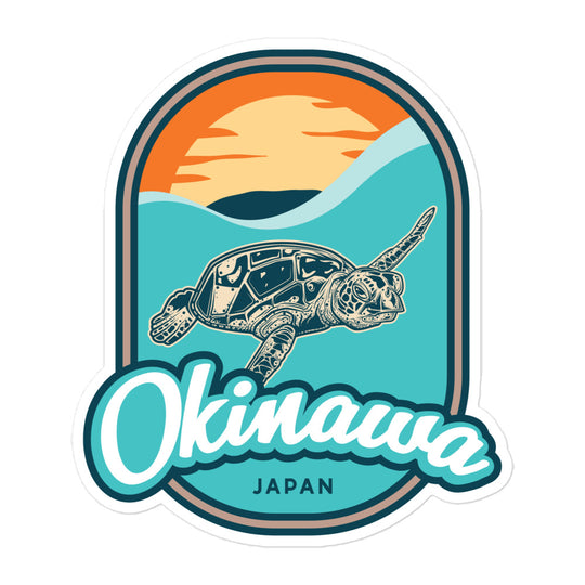 Okinawa – Japan Bubble-free stickers