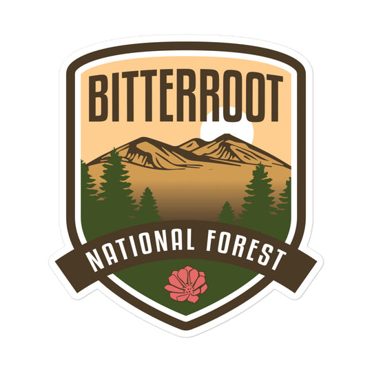 Bitterroot National Forest stickers