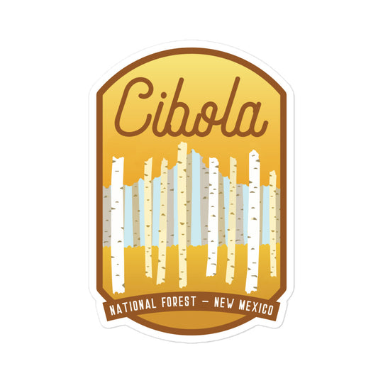 Cibola National Forest stickers - New Mexico