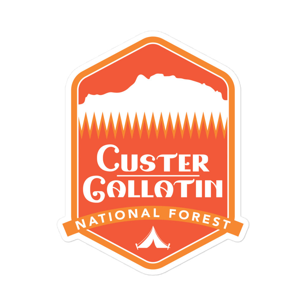 Custer-Gallatin National Forest stickers