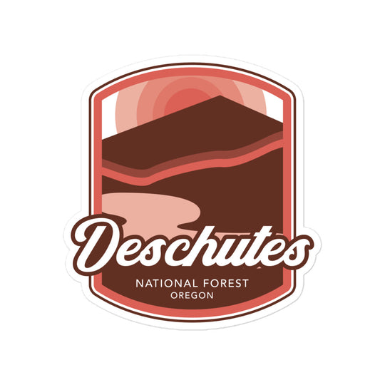 Deschutes National Forest stickers – Oregon