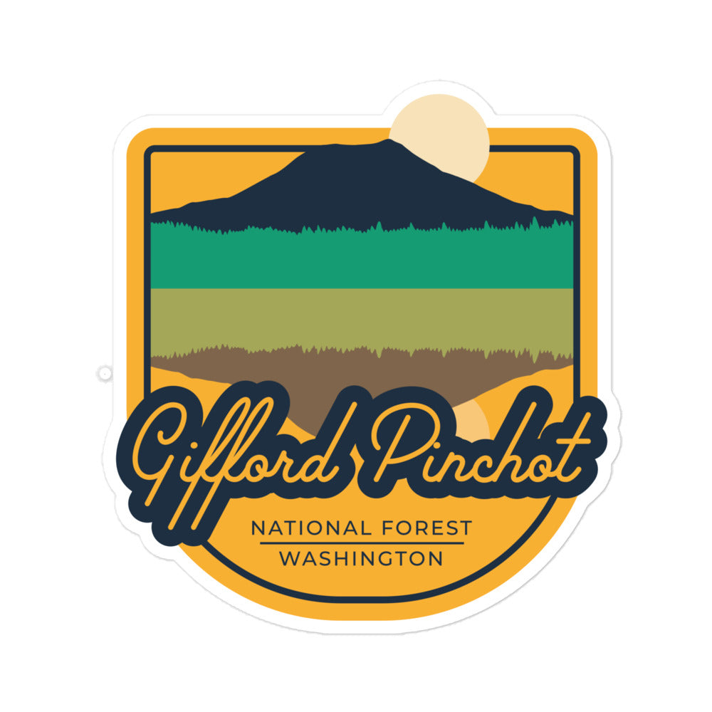 Gifford Pinchot National Forest  stickers – Washington