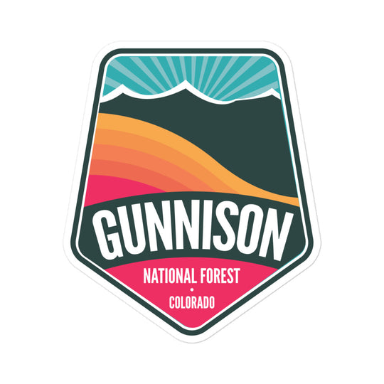 Gunnison National Forest stickers – Colorado