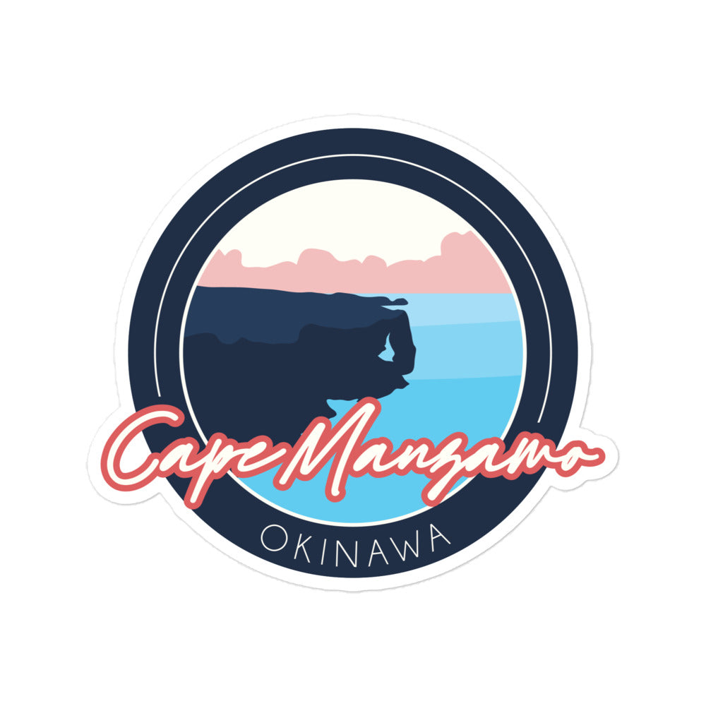 Cape Manzamo stickers – Okinawa