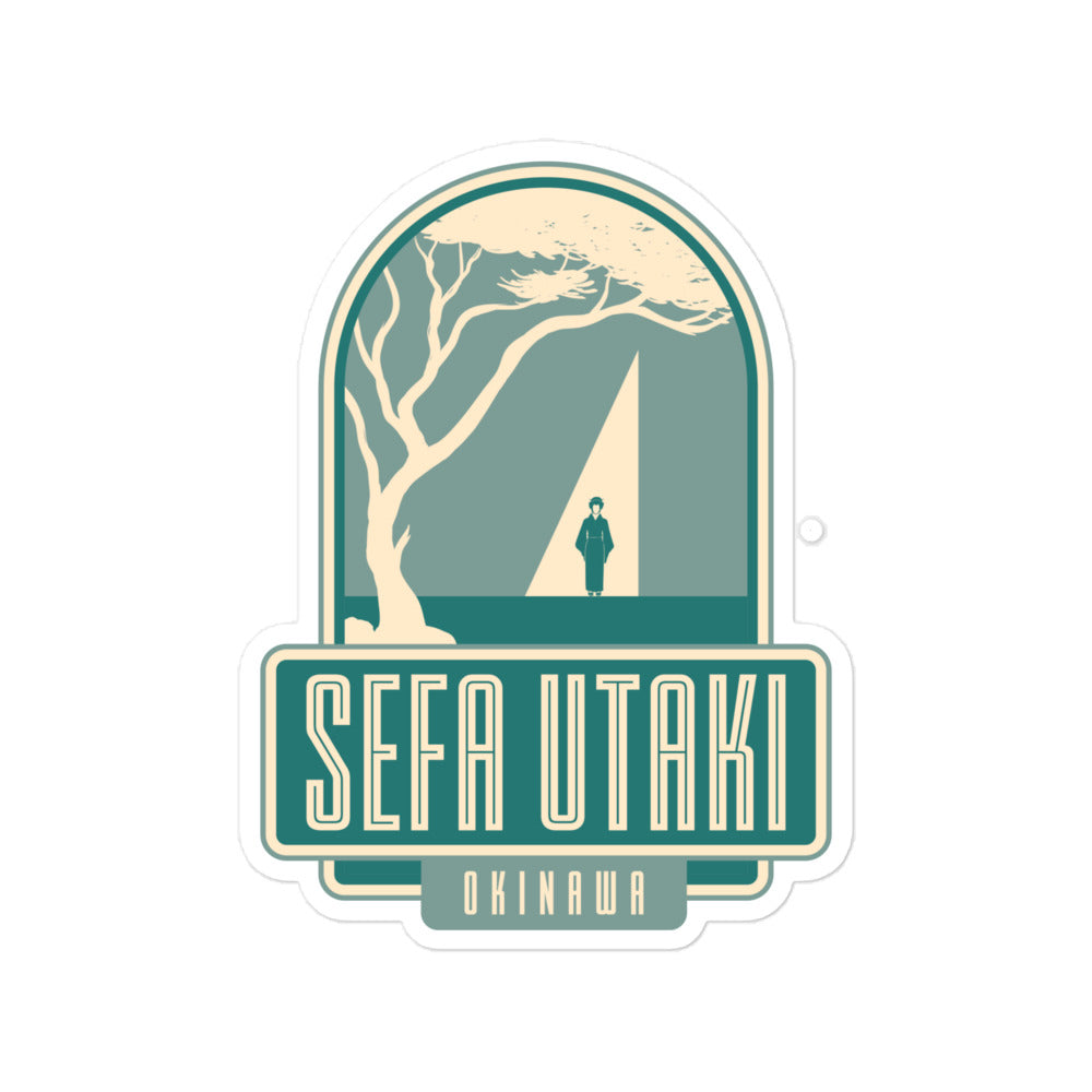 Sefa Utaki stickers – Okinawa, Japan