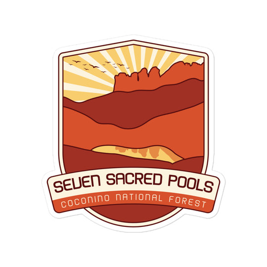 Seven Sacred Pools stickers - Coconino National Forest