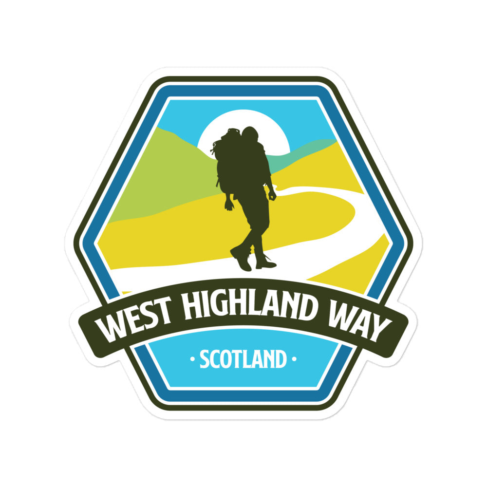 West Highland Way stickers - Scotland