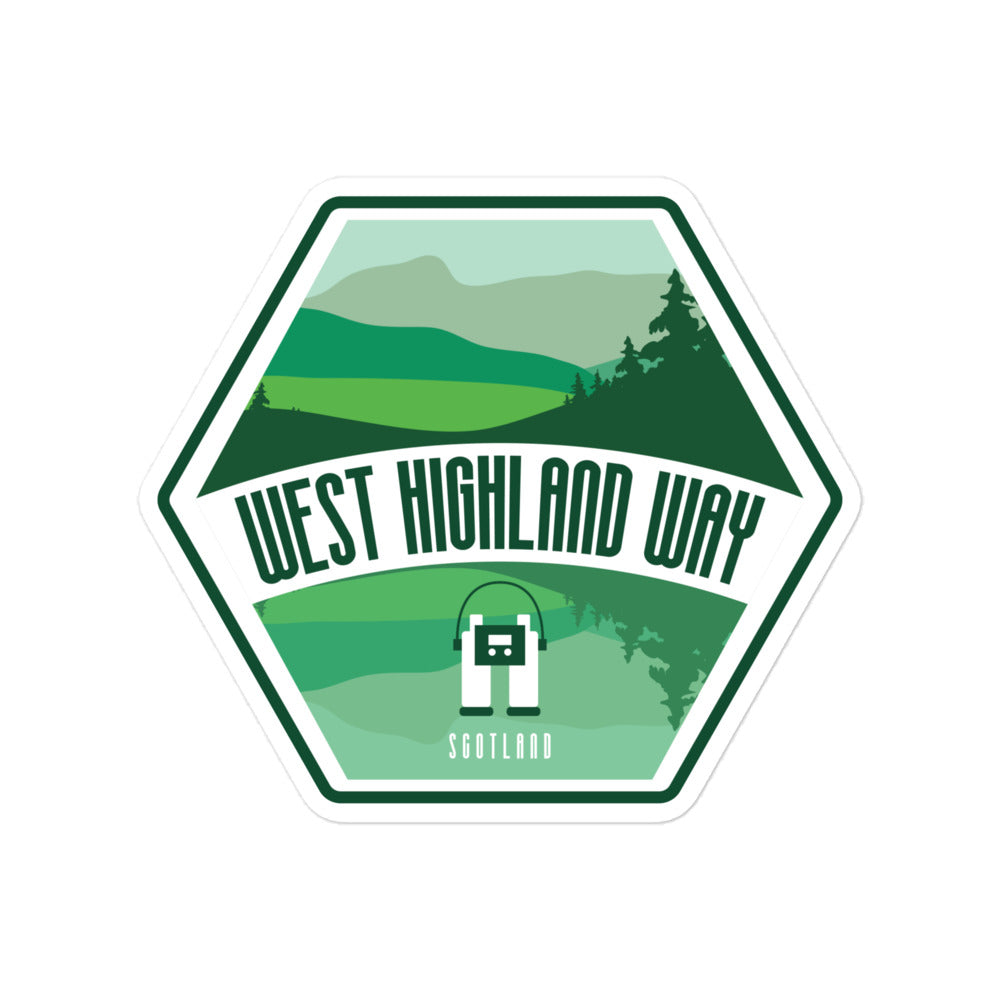 West Highland Way stickers - Scotland