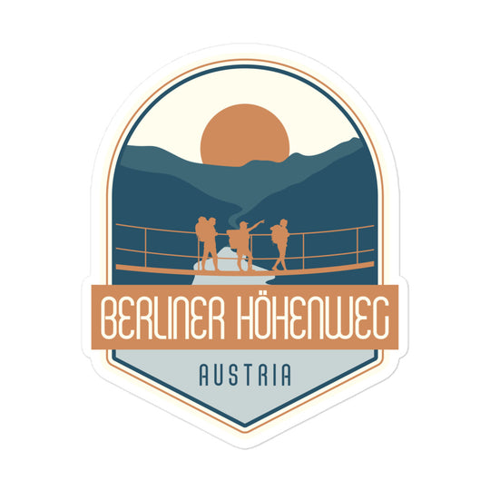 Berliner High Trail stickers - Austria