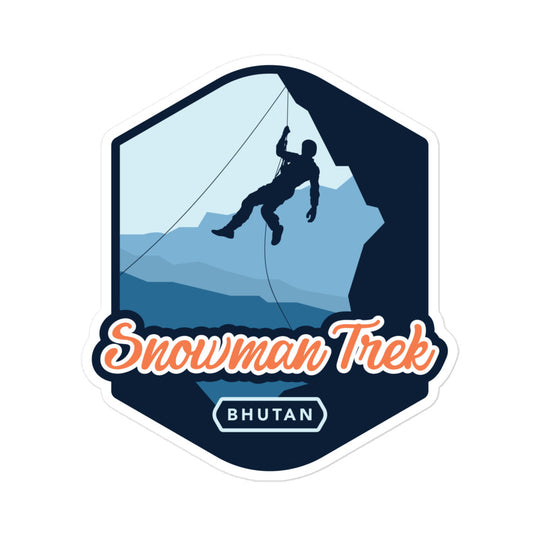 Snowman Trek stickers – Bhutan