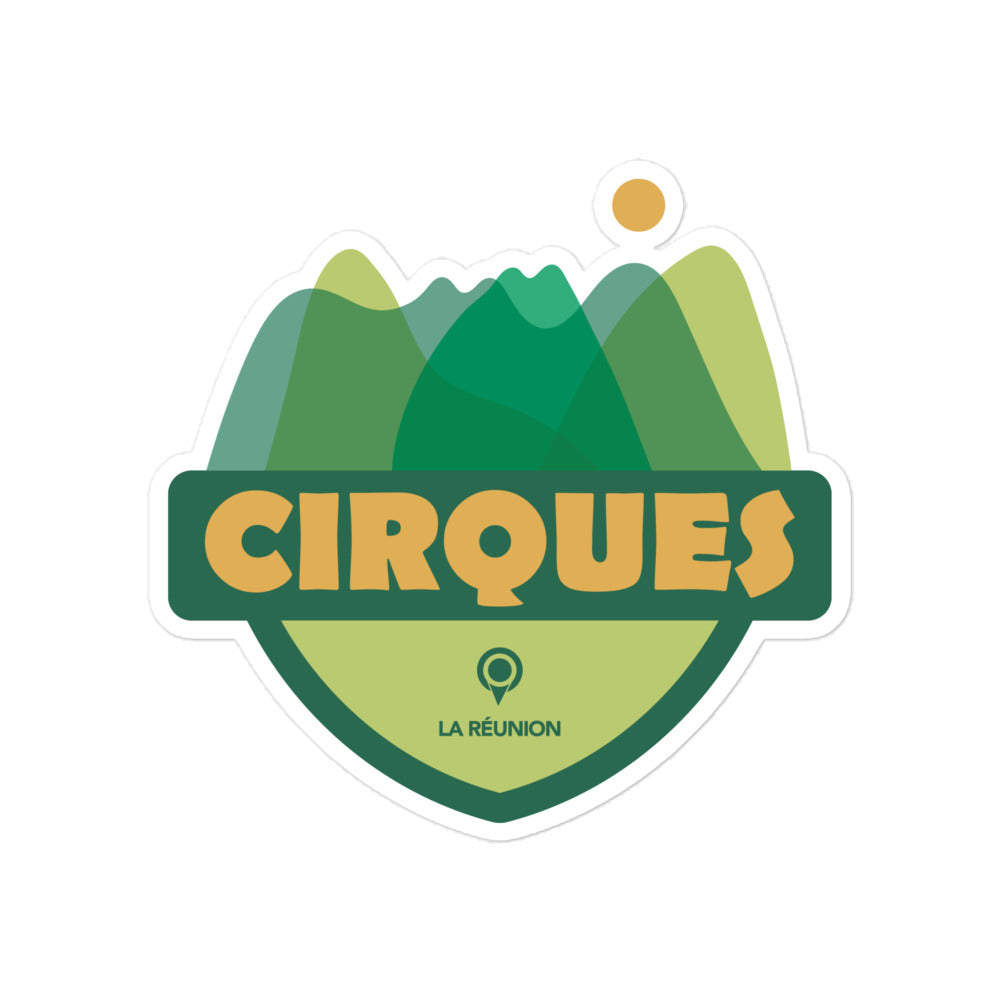 Cirques stickers - La Reunion