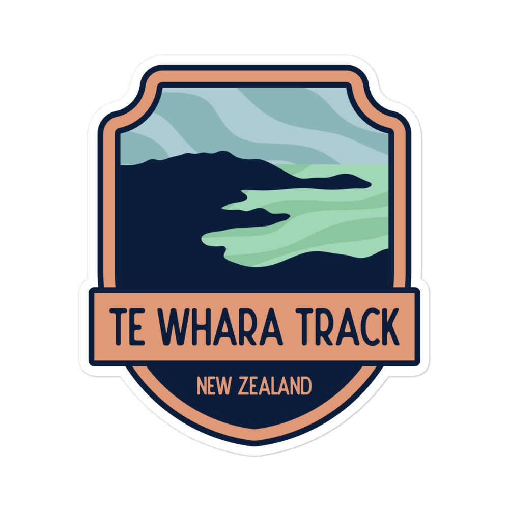 Te Whara Track stickers - New Zealand