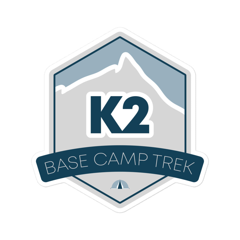 K2 Base Camp Trek stickers