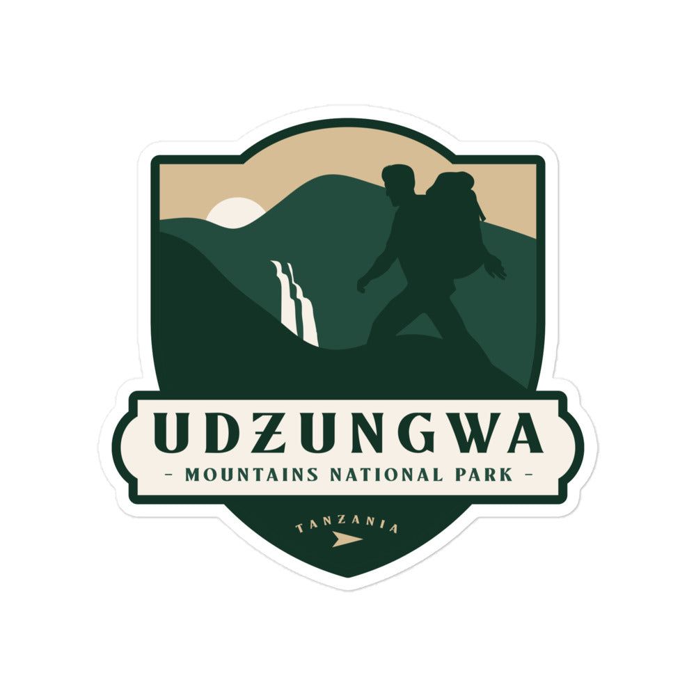 Udzungwa Mountains National Park stickers – Tanzania