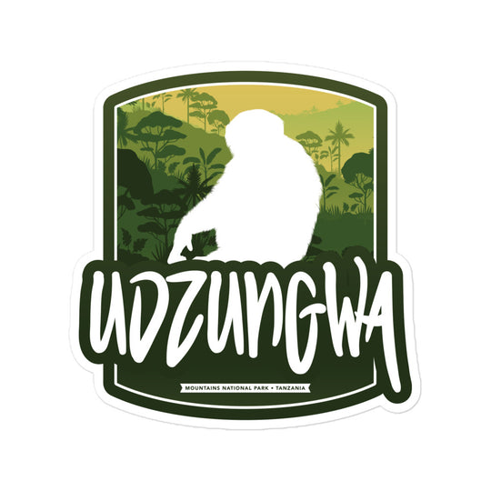 Udzungwa Mountains National Park stickers – Tanzania