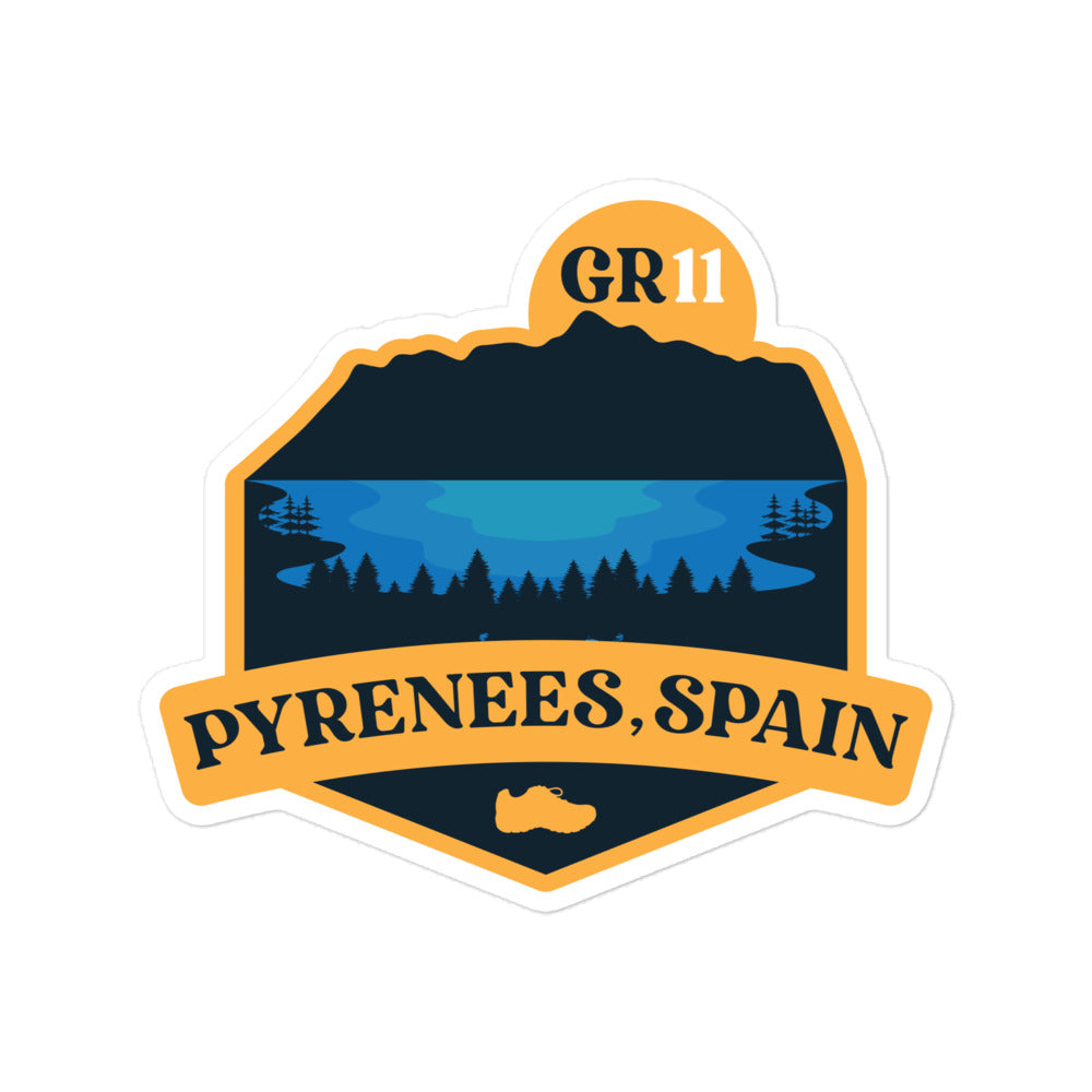 GR 11 stickers – Pyrenees, Spain