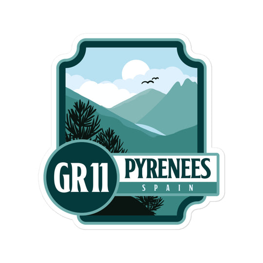 GR 11 stickers – Pyrenees, Spain