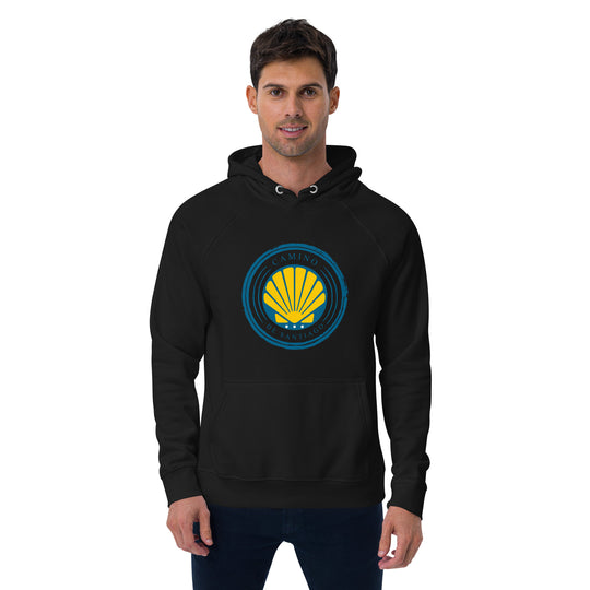 Camino de Santiago / Way of St James Unisex eco raglan hoodie