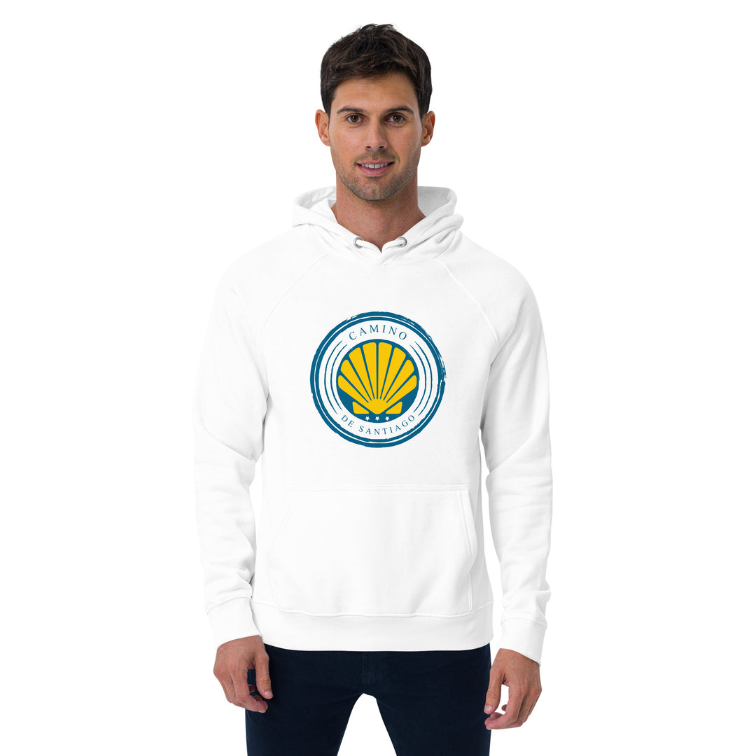 Camino de Santiago / Way of St James Unisex eco raglan hoodie