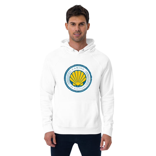 Camino de Santiago / Way of St James Unisex eco raglan hoodie