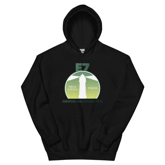 E7 - Punta de la orchilla to Nagylak - European Long distance Trail Unisex Hoodie