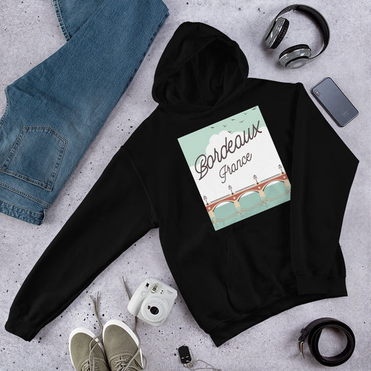 Pont de pierre - Bordeaux, France Unisex Hoodie