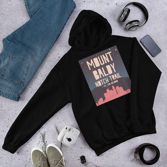 Mount Baldy Notch Trail - Mt. San Antonio Unisex Hoodie