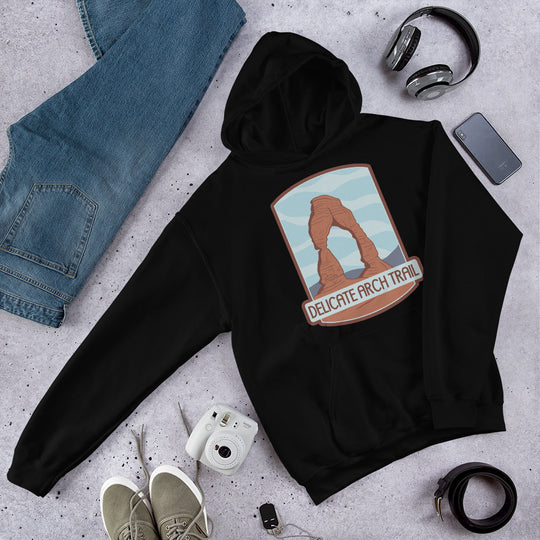 Delicate Arch Trail Unisex Hoodie