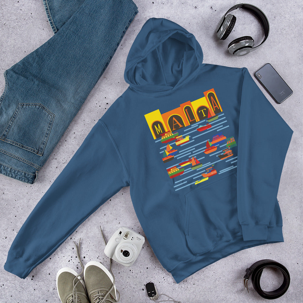 Harbour Island Malta Unisex Hoodie