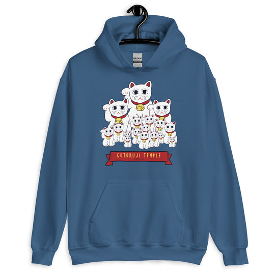 Cats Gotokuji Temple - Tokyo, Japan Unisex Hoodie