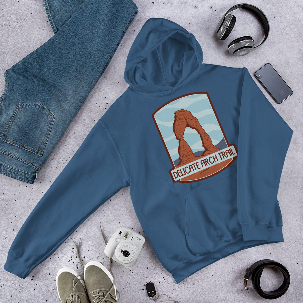 Delicate Arch Trail Unisex Hoodie