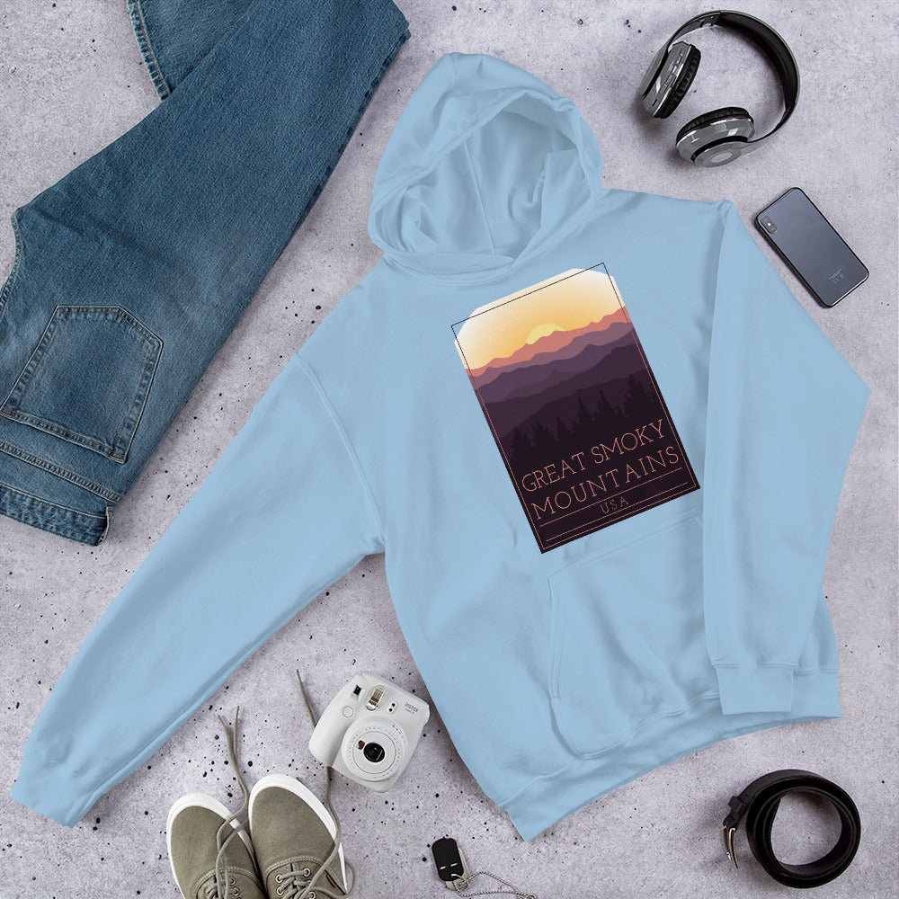 Great Smoky Mountains - USA Unisex Hoodie