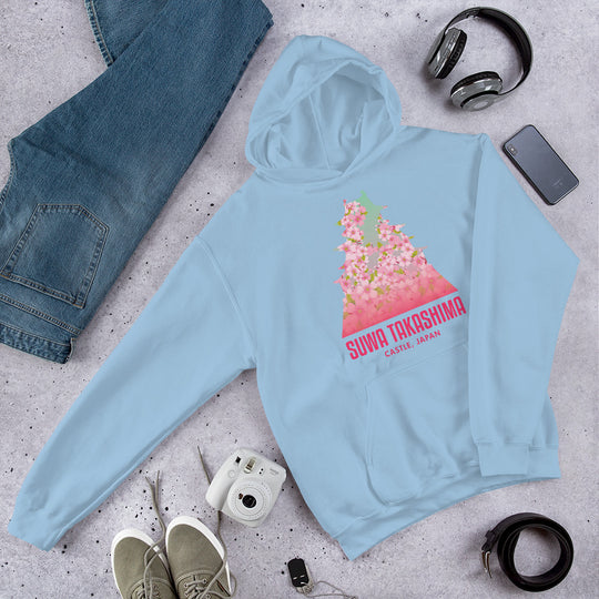 Suwa Takashima Castle - Japan Unisex Hoodie