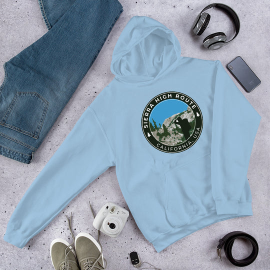 Sierra High Route - California, USA Unisex Hoodie