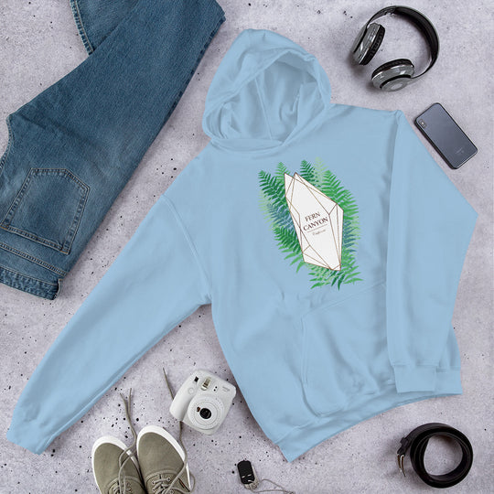 Fern Canyon - California Unisex Hoodie