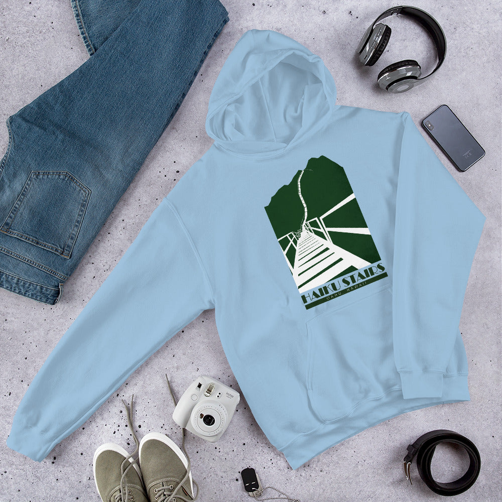 Haiku Stairs - Oahu, Hawaii Unisex Hoodie