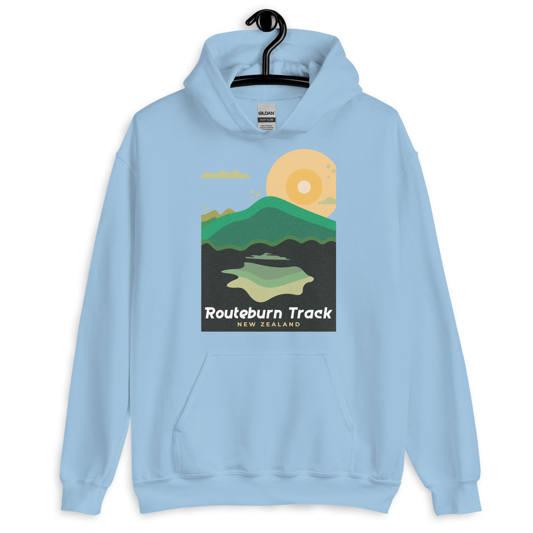 Routeburn Track - New Zealand Unisex Hoodie