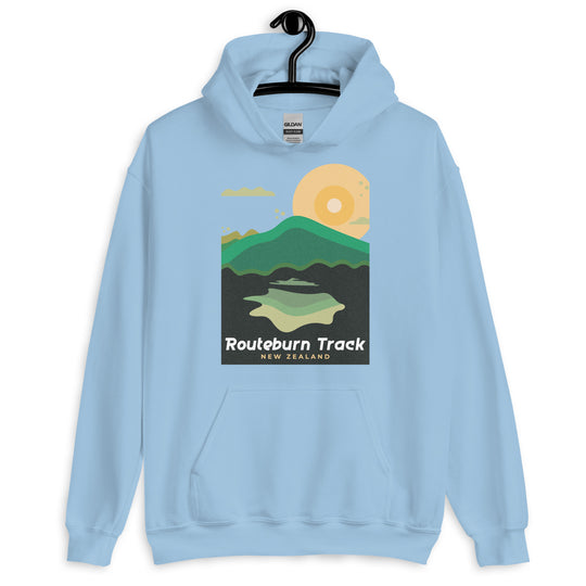 Routeburn Track - New Zealand Unisex Hoodie